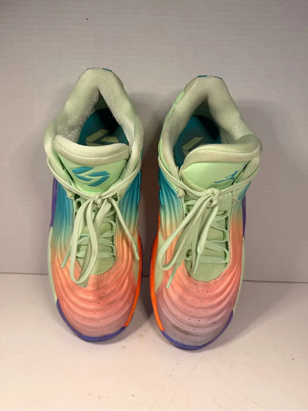 Nike Air Jordan Luka 3 Blurred Vision Vapor Green Basketball Shoes Size 7.5